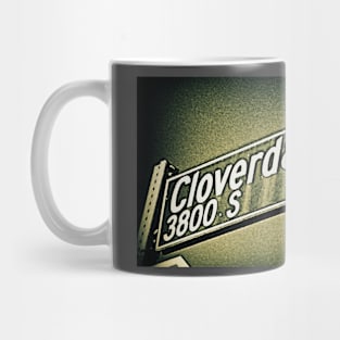 Cloverdale Avenue, Los Angeles, California by Mistah Wilson Mug